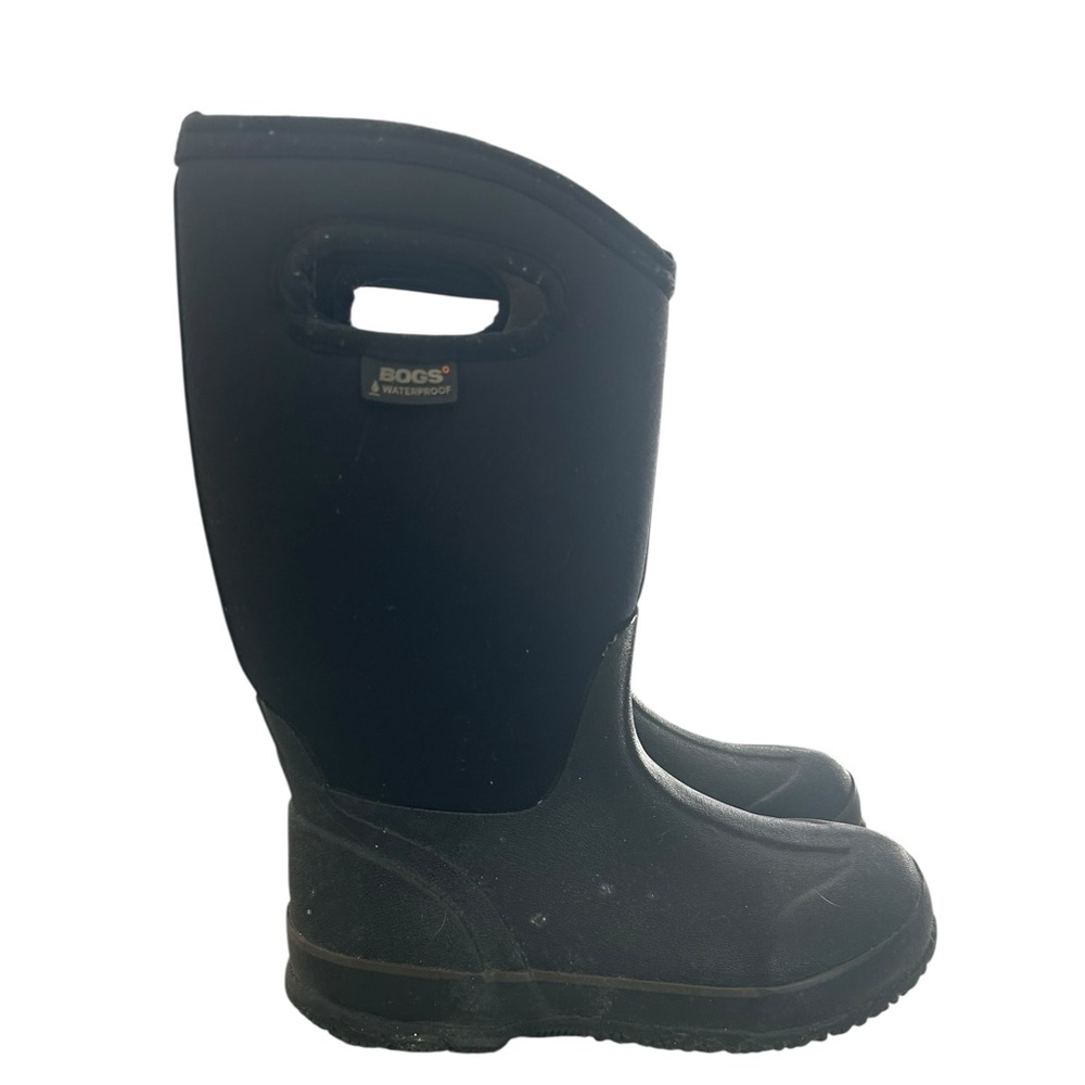 Bogs Kids Black Tall Waterproof Rain & Snow Boots